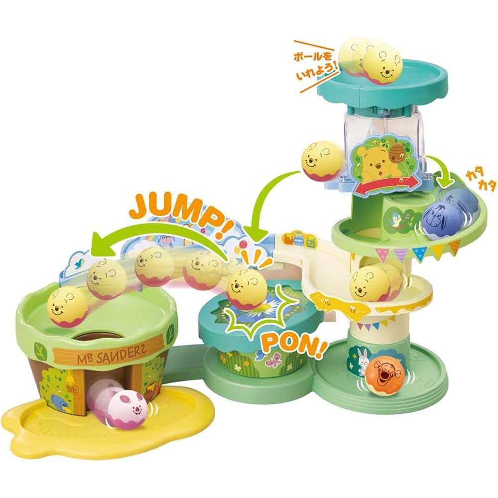 TAKARA TOMY (TAKARA TOMY) Disney ball jumps! Forest Honey Coaster Winnie the Pooh