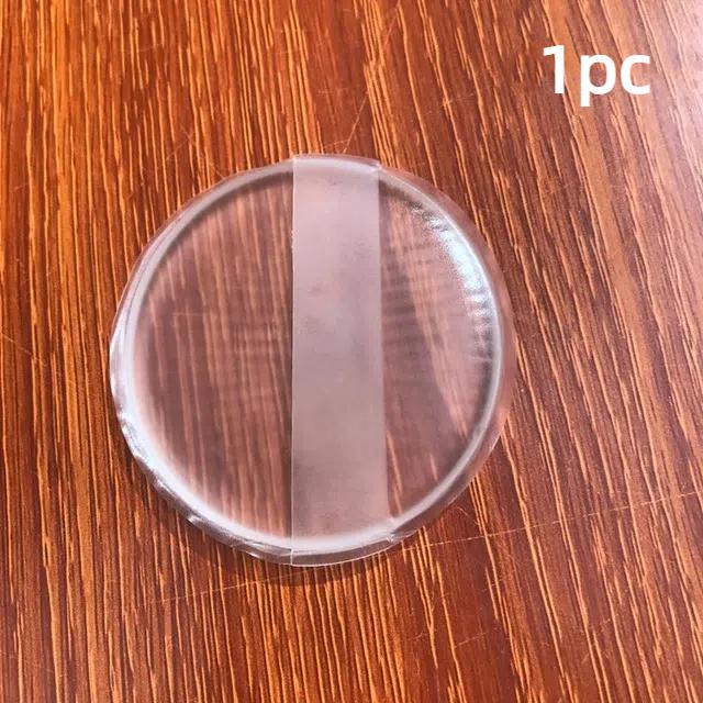 

Мягкая силиконовая гелевая пудра-пуховка для косметической основы для лица BB-крем без пудры для еды, инструмент для макияжа 1pc