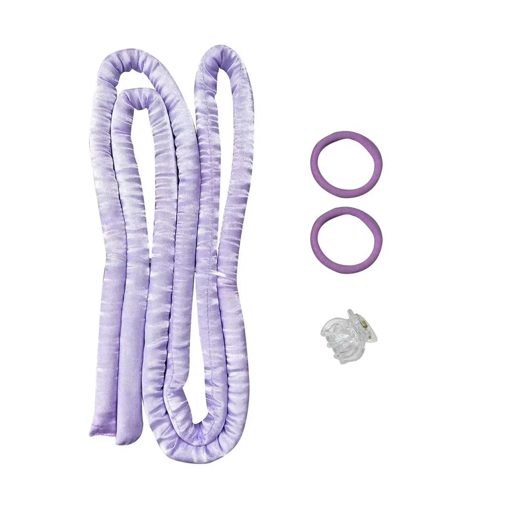 1 Set Heatless Curling Rod Headbands Soft Hair Curlers No Heat Rollers Lazy Silk Curls Sleeping Headband Ties Hair Styling Tools