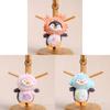 Penguin Plush Keychain With Soft Short Plush Fabric For Girls Bags And Accessories