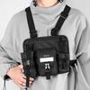 Unisex náprsní taška Více kapes Nastavitelný popruh Velkokapacitní Zapínání na zip Lehké přezky ID Kreditní karta Úložiště telefonu Nákladní taška