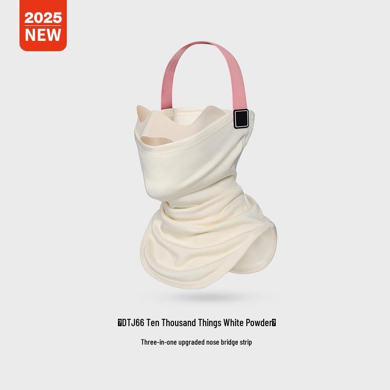 Unisex Thickened Fleece Winter Ski Mask - Warm, Windproof, Coldproof, for Autumn Outdoor Cycling