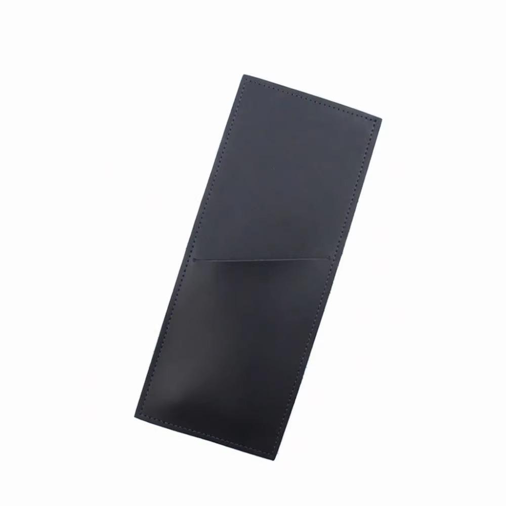 Open Pocket Cutlery Pouch PU Leather Silverware Pocket Durable Flatware Sleeve Protective Storage