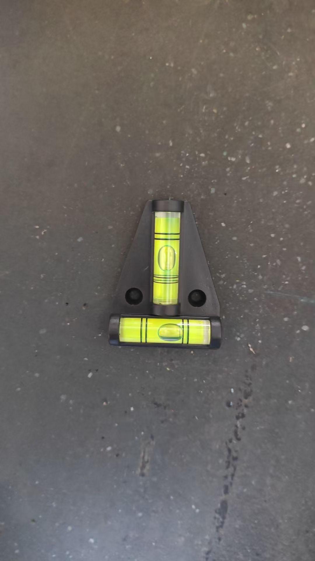 Dun ang High-Precision Magnetic Green Light Bubble Level T-shaped Spirit Level - Standard