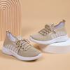 Shoes for women 2024 new casual fashion running shoes flying woven breathable women's shoes soft sole trend sneakers women