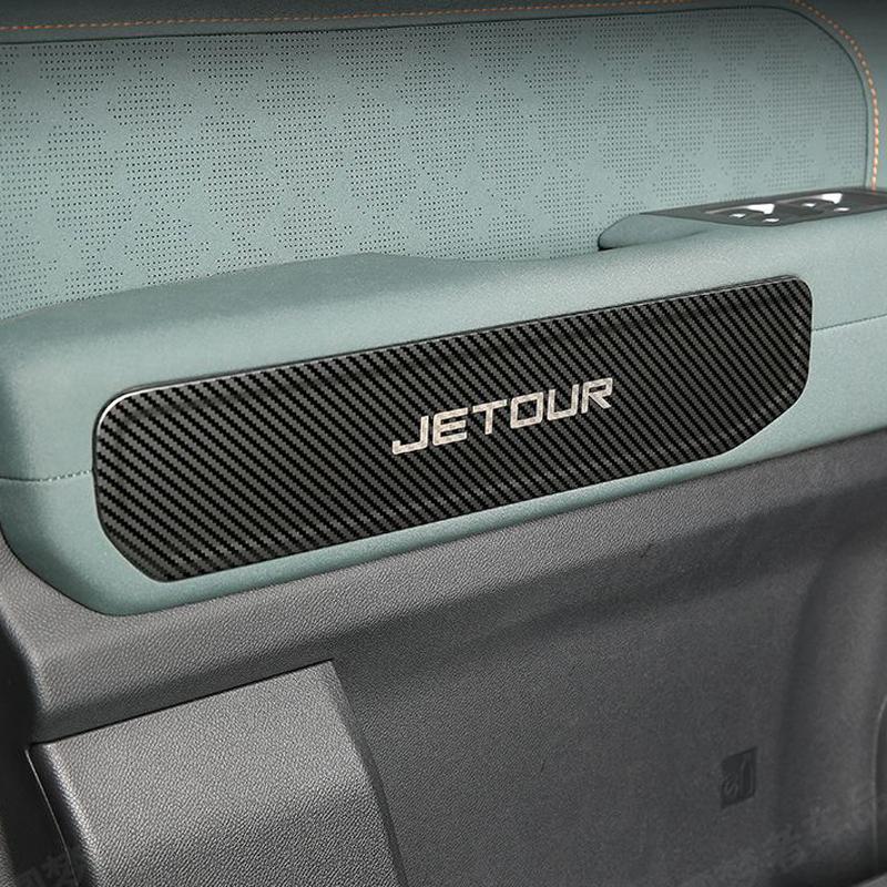 Car Stainless Steel Door Handle Panel Decorative Cover For Chery Jetour Traveller T2 2023 2024 Modification Accessories