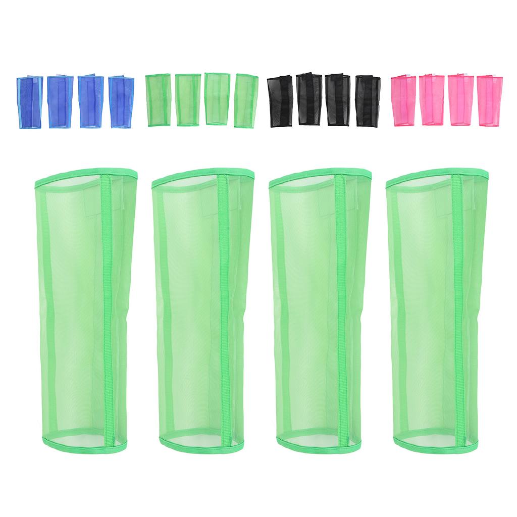 4pcs Horse Leg Boots Breathable Mesh Horse Leg Protective Boots Horse Leg Protector Wraps for Hoof S