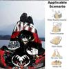 1pc KISS Band Flannel Blanket, Soft Skin Friendly with Digital Printing, Various Sizes Available for Family, Friends, Birthday