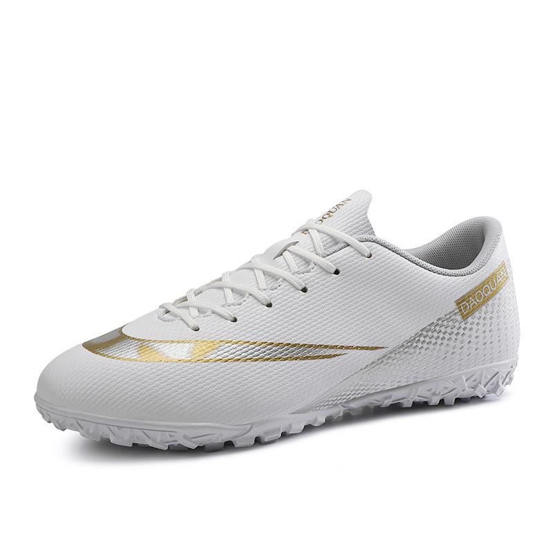 Large Size 32-47 Low Top Football Shoes Men's Broken Nails Children's Women's Training Shoes Teen Students AG Long Nails TF