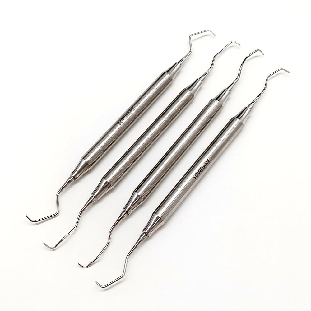 1 stück Dental Professional Gracey Kürette Parodontalen Knochen Küretten Perio Dental Instrument Werkzeug Hand verwenden Dental Zahn Reinigung Scaler