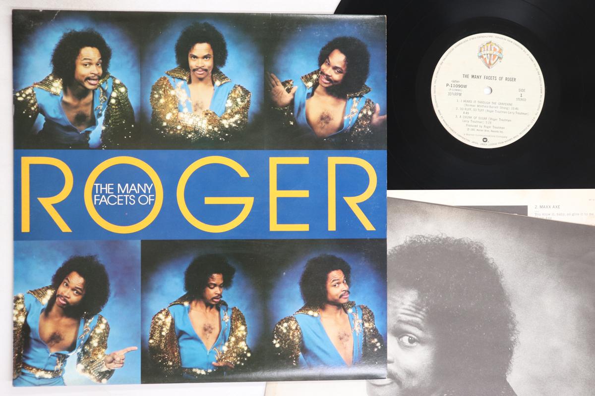 

LP Record ROGER - Many Facets Of Roger P11090W WARNER 1981 Japan Soul/Funk Used
