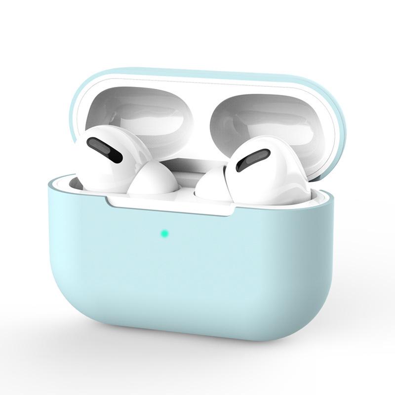 AirPods Pro Silikon Schutzhülle für Apple kabellose Ohrhörer, Stoßfeste Abdeckung