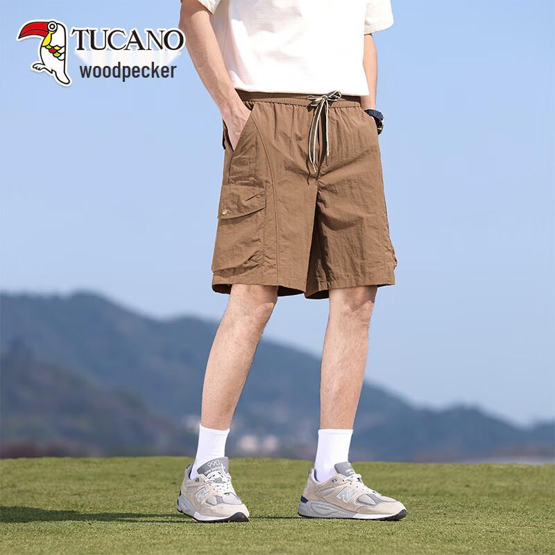 TUCANO Men's Multi-Pocket Summer Cargo Shorts