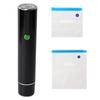 Handheld Vacuum Sealer Machine,Compact Design, 10 Reusable Bags Included Ideal For Food Preservation& Travel