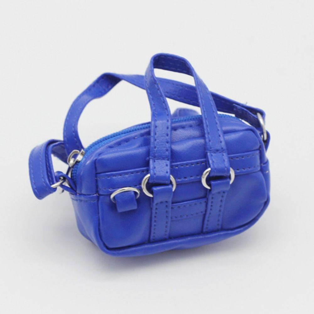 Cute BJD Doll Crossbody Bag Colorful Kids Handbag Toys Plush Toys Bag Plush Doll Bag  Kids