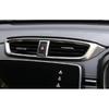 Car Accessories Fit For Honda CR-V CRV 2017 2018 2019 2020 2021 2022 Interior Center Console Middle AC Air Outlet Vent Trim (Matte Silver) ABS 1 PC
