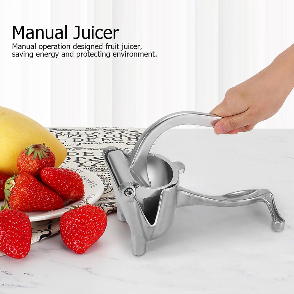 Portable Fruit Juice Squeezer Aluminium Alloy Citrus Juicer Manual Juicer  Fruit Pressing