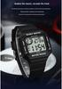 Sanda Retro Square Sporty Multifunction Waterproof Youth Electronic Watch