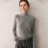 Women's Autumn Winter Cashmere Blend Soft Knit Turtleneck Sweater