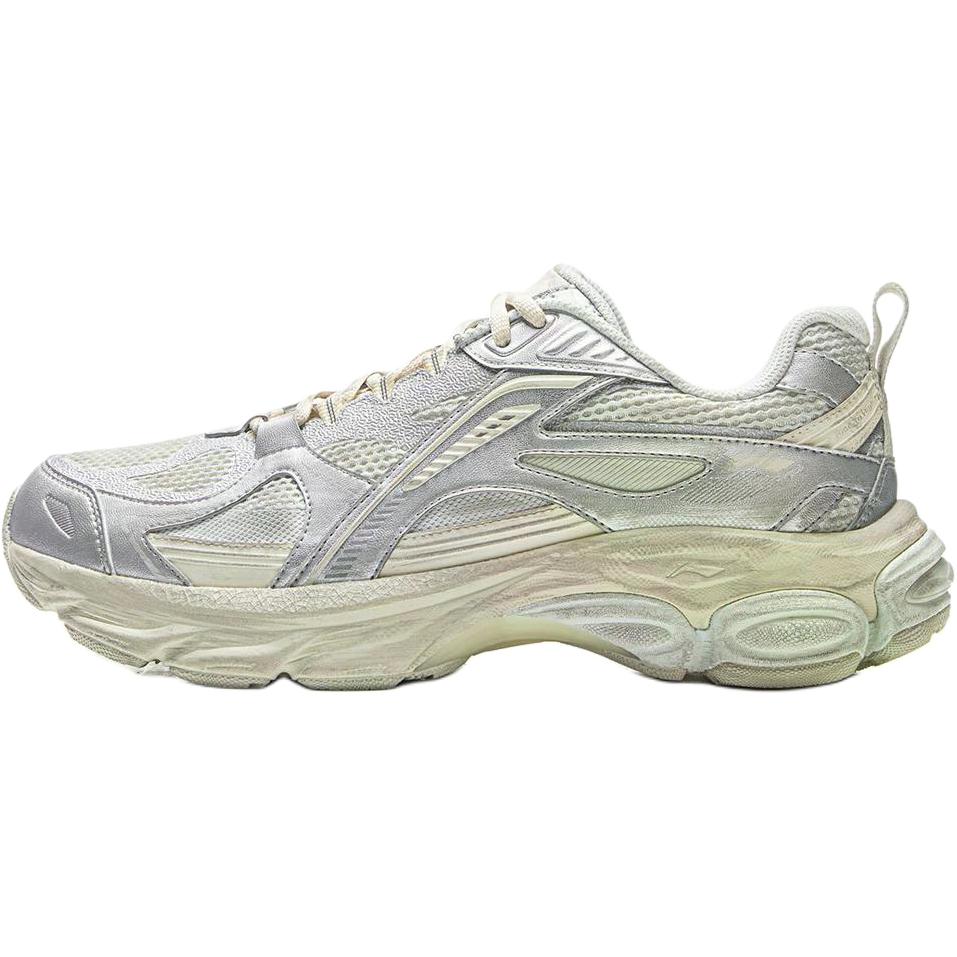 Li Ning Textile, Synthetic Leather, TPU Low top Casual Running Shoes Women s BOOM 42