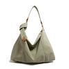 Large capacity pleated bag women's new design simple shoulder commuter tote underarm messenger bag tide