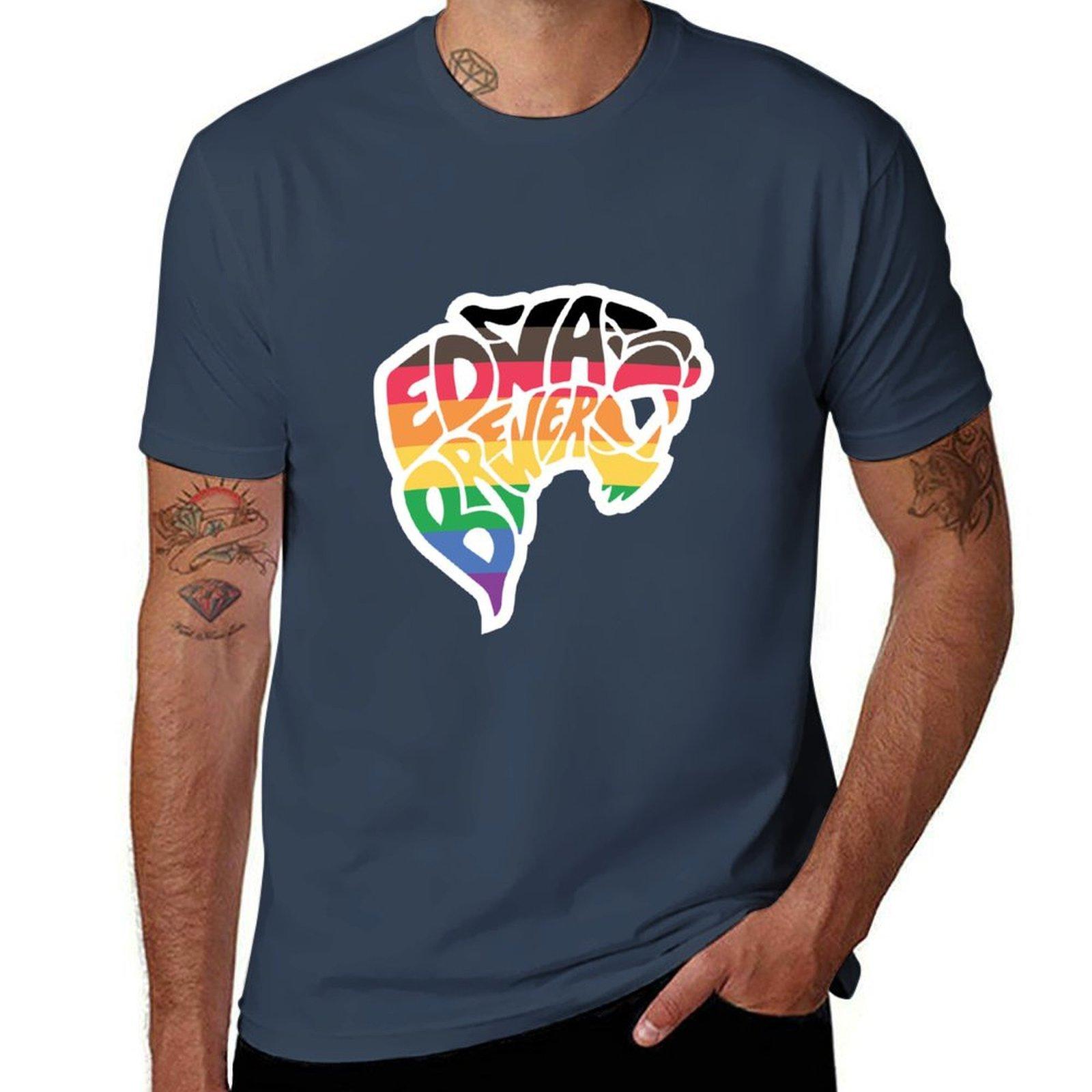 Ebms Rainbow Panther Tshirt Soft Stretch Short Sleeve Top S