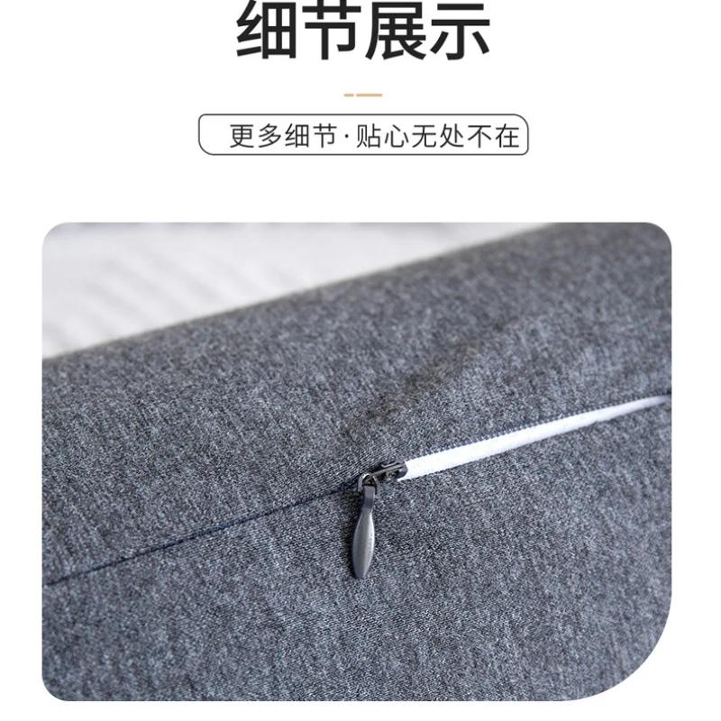 Cervicală pernă cu rolă pentru gât Pernă din spumă cu memorie Cilindru Pernă rotundă pentru ameliorarea durerii Perne pentru gât pentru suport de dormit Husă detașabilă