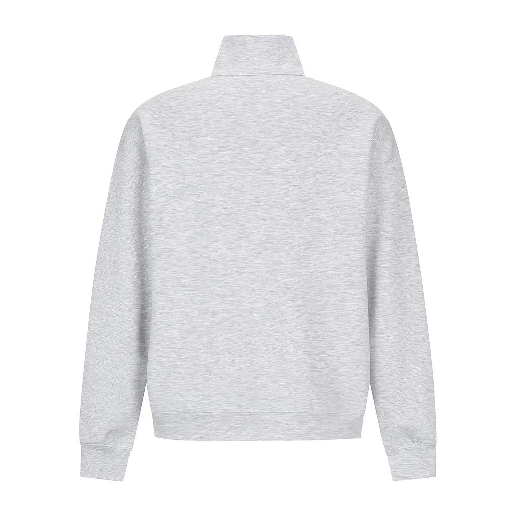 MARTINE GOLF High Neck Half Zip Sweatshirts_M/Gray