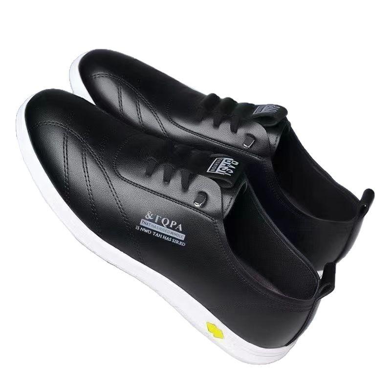 Men's business spring and summer business leather shoes soft-soled casual shoes little white shoes British Baita one-pedal men's Doudou shoes men