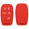 Silicone Key Case For Ram 1500 Dt / Trx / 2500 3500 Hd -, Soft Rubber Key Fob Cover Anti-Drop Protector 4/5/6 Buttons
