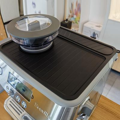Silikónová podložka na kávu Leeseph pre espresso kávovar Breville 870/880/878, protišmyková podložka odolná voči prachu, kuchynské príslušenstvo na kuchynskú linku