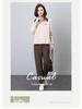 Autumn Women's Casual Sportswear Set: Wide-Leg Pants & Lapel Sweatshirt