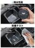HUDIY Vellfire 40 Series Car Coasters, Set of 2, Carbon Style, Logo Peel Prevention,