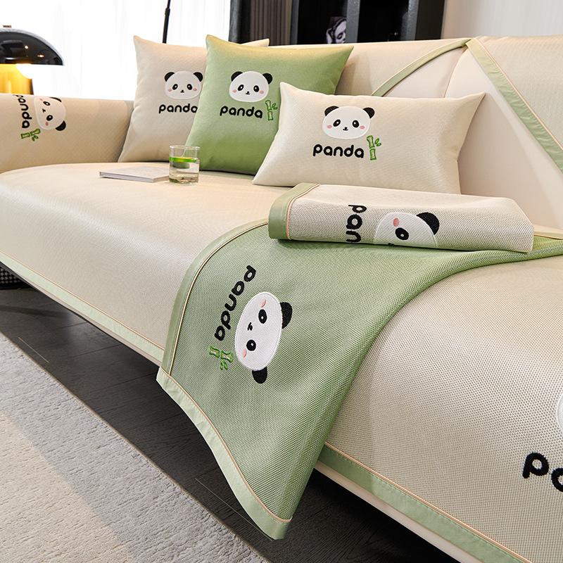 Cool Sofa Cushion Summer  New High-End Seat Cushion One-Piece Sofa Cover Summer Cover Cloth Towel