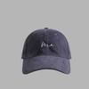 65cm Cross Embroidery  Baseball Cap Women Versatile Face Casual Soft Top Sun Baseball Cap men
