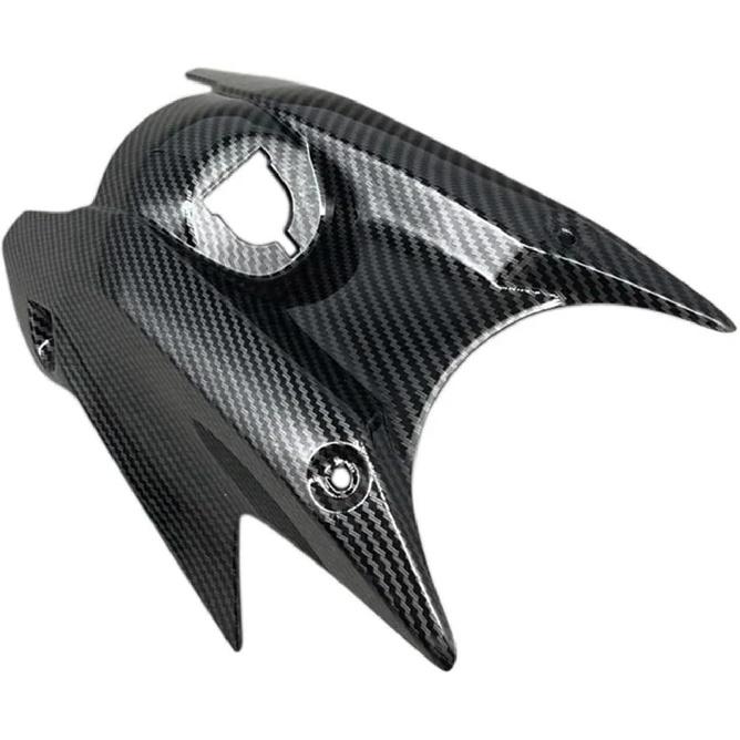 Compatible With 650 Z 650 2017-2023 Motorcycle Hole Ignition Switch Cover Gas Tank Fairing Cowl 650 Z650(Carbon Fiber color)