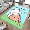 1PC Panda Love Anti-slip Carpet, Suitable for Office, Bedroomand Playrooms. It Can Also Be Used As a Sofa Footrest cover-R25