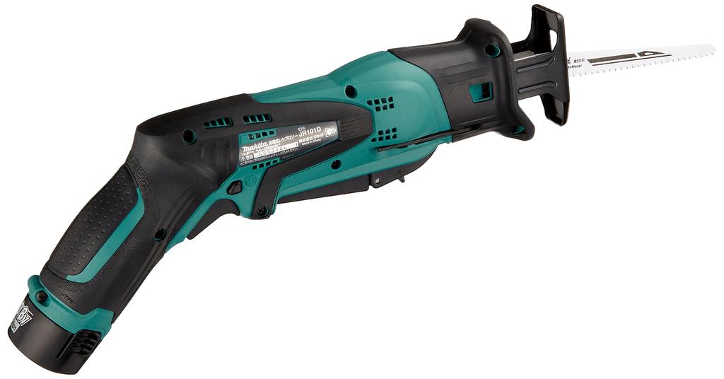 Makita Reciprocating Saw Rechargeable Battery Compatible JR101DW Case Included 10.8V Plug-in 1.3Ah Battery, Charger,