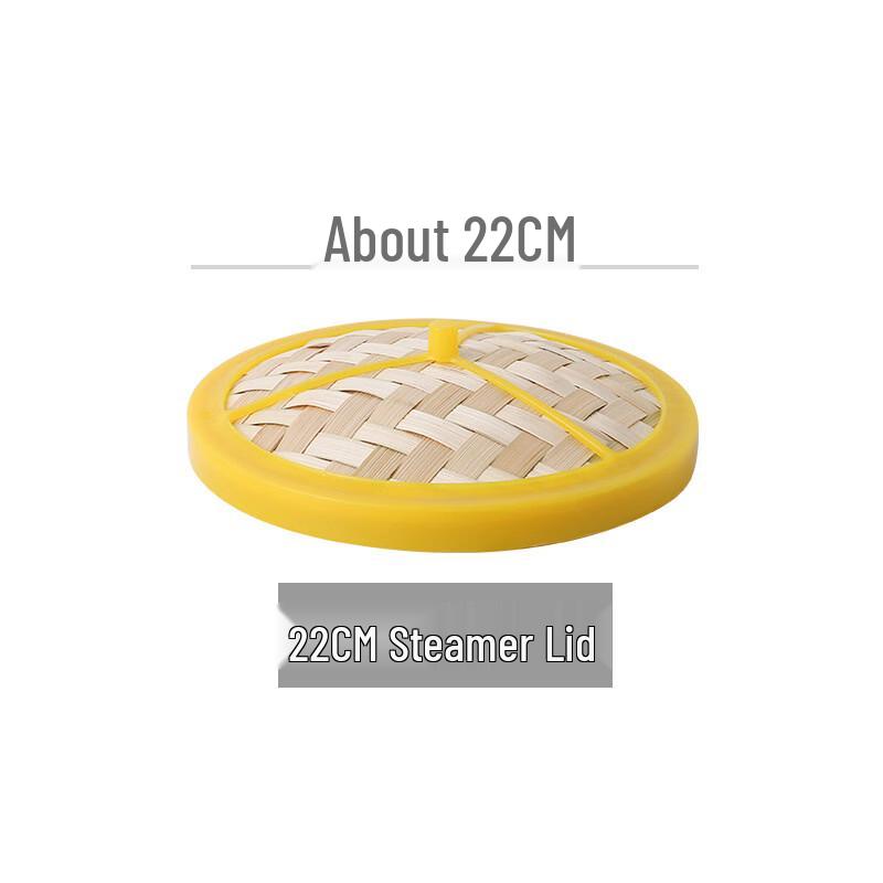 Bamboo Steamer Basket and Lid