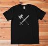 Medieval Sword and Axe T-Shirt | Warrior Weapons Graphic Tee | Viking Knight Shi