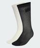 2 Pairs Of Adidas Crochet Crew Socks Kd8398