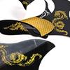 4/8pcs Acoustic Guitar Anti-Scratch Guard Plate Dragon Bird Guitar Pickguard Self Adhesive Scratch Plate Easy Install