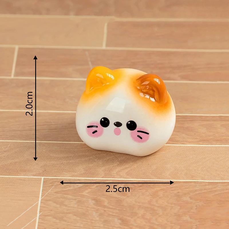 

Cartoon Mini Resin 3D Kawaii Animals Figures Miniature Accessories Flatback Craft Decoration DIY Materials Xmas Festival Decors