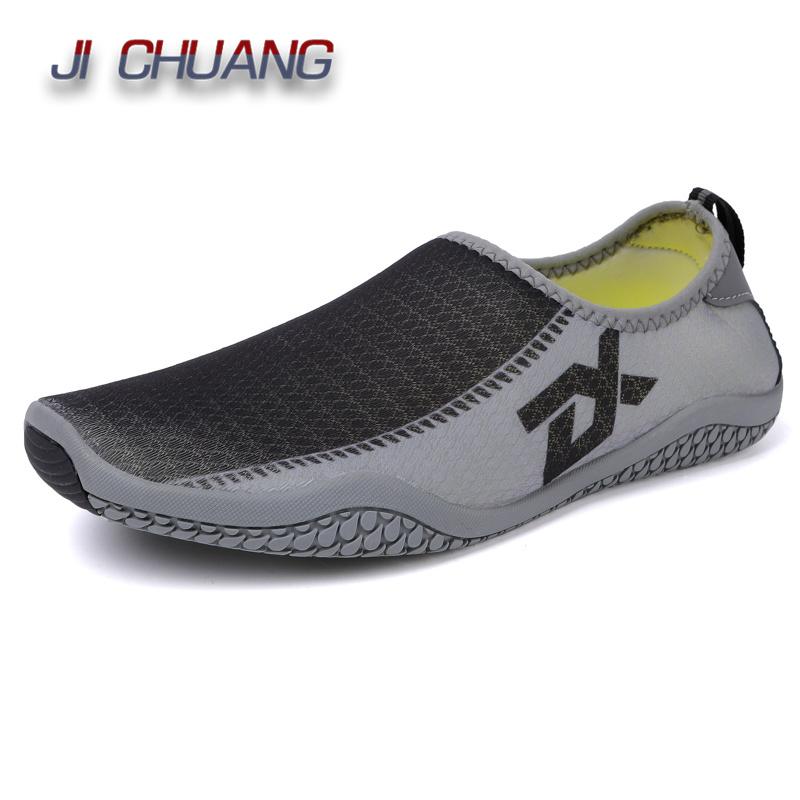 Hot Sell Wide Toe Box Men Upstream Shoes Skidproof Beach Sandals River Sea Minimalist Aqua Shoes for Men Swimming Water Shoes