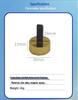 High-End Zinc Alloy Car Vent Aromatherapy Perfume - Life Motto Series