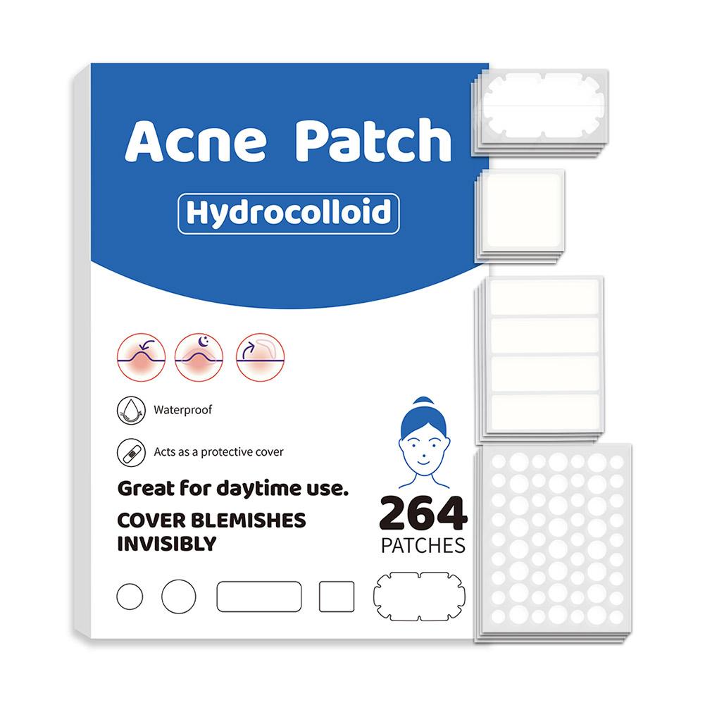 Large capacity Pimple Patches for Acne & Blemishes Various Shapes Covering Acne and Spot Patches for Face Skin Care Tool
