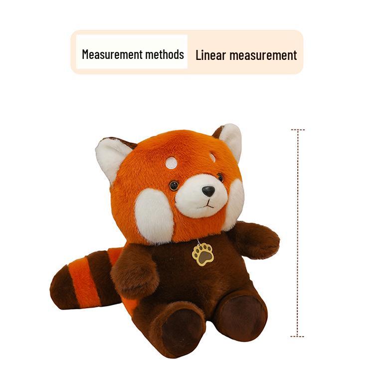 Cross-Border Raccoon Plush Toy - Soft & Cute Bear Pillow for Kids' Birthday
