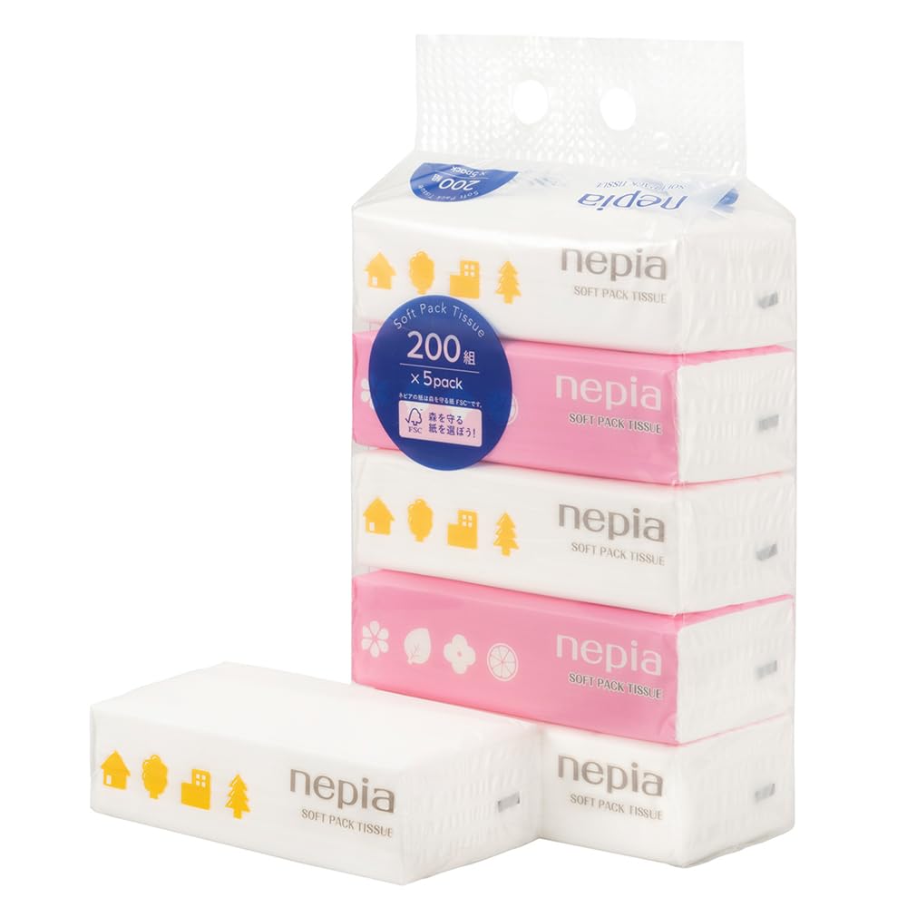 De Lenços de Papel Napier Pacote Macio 400 Folhas x 25 Ótimo Grande Volume Uso Comercial [Conjunto 5] (200 pares) Pacotes, Valor, Capacidade, Compra,