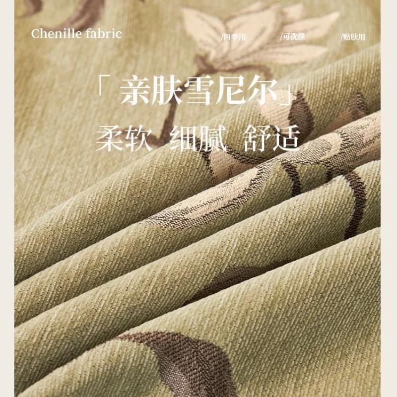 Vintage Chenille Jacquard Sofa Napkins Four Seasons Universal Senior Dust Cover Cloth One Piece Tassel Edge Comfort Nap Blanket