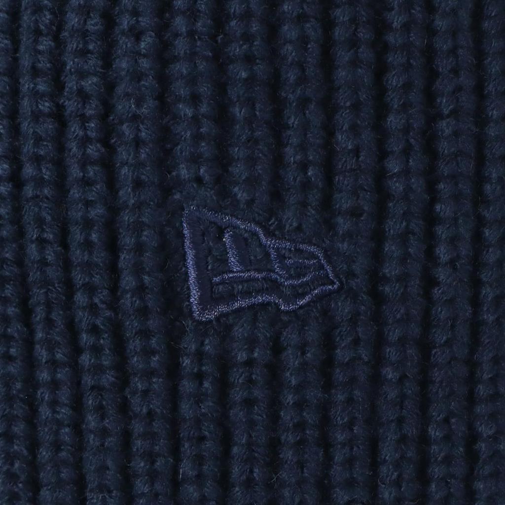 New Era Free Basic Cuff Knit Trapper NVY Knit Warm and Cold Navy Cap, Weather,
